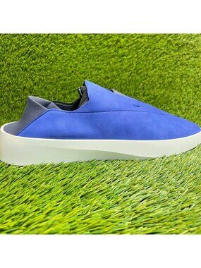 Wolf & Shepherd Cruise Ace Mens Size 11 Blue White Casual Leather Slip On Shoes